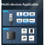 ORICO UTS1 USB 3.0 2 5-inch SATA HDD-adapter met 12V 2A voedingsadapter  kabellengte: 0 5 m (EU-stekker)