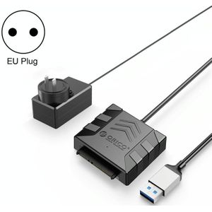 ORICO UTS1 USB 3.0 2 5-inch SATA HDD-adapter met 12V 2A voedingsadapter  kabellengte: 0 5 m (EU-stekker)