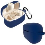 Voor Edifier TWS1 Pro Pure Color Bluetooth Oortelefoon Siliconen Case (Blauw)