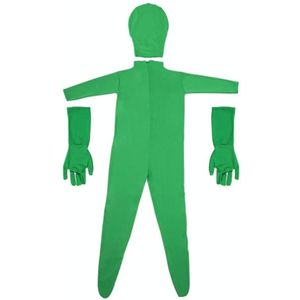 Foto Stretchy Body Green Screen Pak Video Chroma Key Tight Pak  Grootte: 180cm (Green Split)
