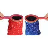 2 stks Goocheltrucs Wissel tas Beginner Goochelaar Prop Magic Universal Bag (Red Star)