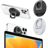 Magnetische Vinger Ring Houder Voor MagSafe Telefoon MacBook Camera Mount Stand (Wit)