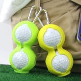 2 stks Golf Silicone Double-Ball Beschermhoes (Pink)