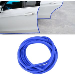 5m rubber auto kant Deurrand bescherming Wire Guards cover TRIMs stickers (blauw)