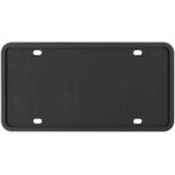 2 sets waterdichte roestvaste niet-schadelijke auto lak siliconen kenteken frame  specificatie: US black