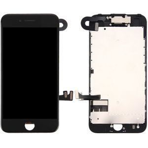 5st zwart + 5 stuks wit LCD-scherm en Digitizer plenaire vergadering voor de iPhone 7 (5 zwart + 5 wit)