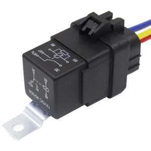 2 stks 1040 5 PIN Waterdicht Gentegreerd Automotief Relais met beugel  Nominale Voltage: 24V