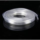 5.6m auto decoratieve Strip rubberen Chrome decoratie Strip deur afdichting venster afdichting (transparant)