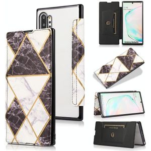 Voor Samsung Galaxy Note10 + Bronzing Plating PU + TPU Horizontale Flip Lederen Case met Houder & Card Slot