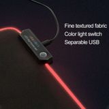 MONTIAN kleurrijke LED licht verdikking Lock toetsenbord Pad spel muismat  grootte: 780 x 300 x 4 mm
