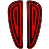 2 stuks 3016 2-4W/12V auto Achterbumper licht remlicht voor Geely Boldo X70 (rood)