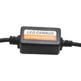 2 PC's H13 auto Auto LED koplamp Canbus waarschuwing foutvrij Decoder-Adapter voor DC 9-16V/20W-40W