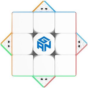 Gan12 wedstrijdpraktijk op de derde orde magnetische magische kubus puzzel speelgoed  stijl: primaire kleurversie