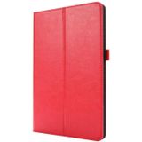 Voor Samsung Galaxy Tab A7 (2020) Crazy Horse Texture Horizontale Flip Lederen case met 2-vouwende Houder & Kaart slot(Rood)