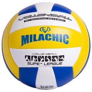 Milachic 0845 Volleybal voor student-examens Indoor competitie volleybal (blauw geel 6910)