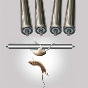 2 stuks continue en volautomatische muizenval voor huishoudelijke muizenval  grootte: 34 3 cm (wit)