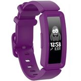 Voor Fitbit Inspire HR / Ace 2 Siliconen Smart Watch Vervanging strap Polsbandje (Paars)