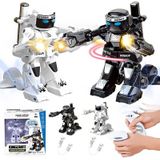 777-615 Battle RC robot 2.4 G lichaam Sense afstandsbediening speelgoed voor kinderen cadeau Toy model Mini slimme robot battle speelgoed voor jongens (wit)