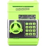 PASSWORD SAFE DOCUMENT KINDEREN Automatische besparingen ATM-machine speelgoed  kleur: groen