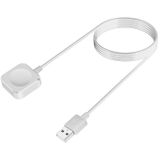 1m vierkante magnetische snellader USB-oplaadkabel voor Watch Apple Series Ultra/8/7/6/SE/SE2/5/4/3/2