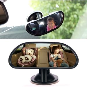 Auto Auto 360 graden verstelbaar zuignap achteruitkijkspiegel Baby bolle spiegel
