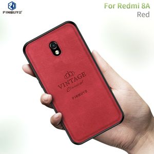 Voor Xiaomi RedMi 8A PINWUYO Zun Series PC + TPU + huid waterdicht en anti-Fall all-inclusive beschermende shell (rood)