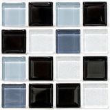 20 stks / set 3D muurstickers badkamer keuken waterdicht en olie-proof zelfklevende behang tegel stickers (MSK-012)