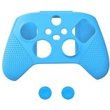 DOBE TYX-0626 Anti-slip Siliconen handvat beschermhoes voor Xbox Series X(Blauw)