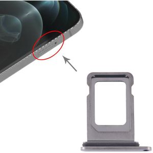 SIM-kaartlade + SIM-kaartlade voor iPhone 12 Pro Max(Blauw)
