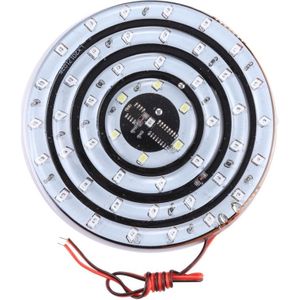 49 LEDs SMD 2835 motorfiets bewerkt decoratieve Light RGB Styling Flash sfeer Lamp  Diameter: 10cm  DC 12V