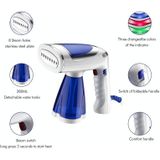 1600W handheld opvouwbaar strijkijzer Mini stoomstrijkijzer  kleur: blauw 3 versnellingen (US-stekker)