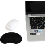 Comfort 3D Wrist Rest silicagel Hand kussen geheugen katoen muis Pad(Black)