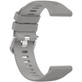 Voor Garmin Forerunner 645 Music 20 mm gekruiste textuur effen kleur siliconen horlogeband