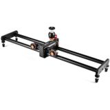 Yelangu L4X-60ET 60cm Splicing Slide Rail Track + Trolley Rail Buckle met Ballhead voor SLR-camera's / videocamera's