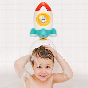 Baby Bath Douche Water Spray Roterende Rocket Beach Toys (Oranje)