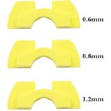 3 PCS Shock ShockShockproof Staande Handgreep Rubberdemper voor Xiaomi Mijia M365 Elektrische Scooter(Geel)