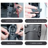 3 PCS Shock ShockShockproof Staande Handgreep Rubberdemper voor Xiaomi Mijia M365 Elektrische Scooter(Geel)