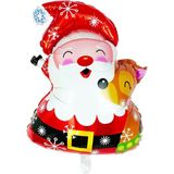 10 PCS kerst decoratie aluminium film ballonnen  stijl: sneeuwvlok kerstman