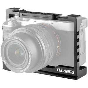 Yelangu C24 Video Camera Cage Stabilizer voor Sony Alpha 7c / A7C / ILCE-7C