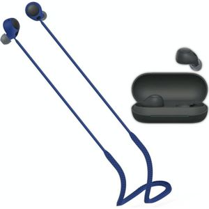 Voor Sony WF-C700B/WFC-700N 2 stks Bluetooth Headset Siliconen Anti-Verloren Touw (Blauw)