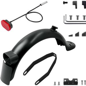 X0130 Elektrische Scooter Achter Fenders Beugel Tail Licht Schroefdop Tool Set voor Xiaomi Mijia M365 Pro 2 (Black Suit)