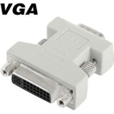DVI-I 24 + 5 Pin vrouwtje naar VGA 15 Pin mannetje Converter Adapter
