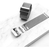 Voor Huawei Watch 4 / 4 Pro Milan Steel Mesh dubbele gesp horlogeband