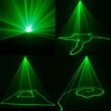 18W LED Single Beam Laser Projector  DM-G50 met afstandsbediening  DMX / Run / geluid controle Auto modi  AC 100-240V(Green Light)