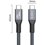 ORICO 40GBPS Thunderbolt 4 USB-C / TPYE-C-gegevenskabel  kabellengte: 2m