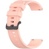 Voor Garmin Forerunner 158 20mm effen kleur zachte siliconen horlogeband