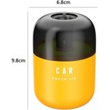 3 stks auto geur stevig parfum decoratie  kleur: oranje kaneel