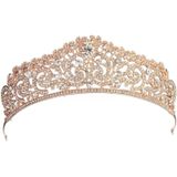 Vrouwen Bridal Wedding Jewelry Tiaras kroon goud Crystal Strass accessoires hoofdband Tiaras kronen