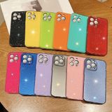 Voor iPhone X / XS Jelly Glitter effen kleur TPU telefoonhoes