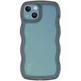 Voor iPhone 14 Plus IMAK UX-8-serie transparant schokbestendig TPU-telefoonhoesje (transparant zwart)